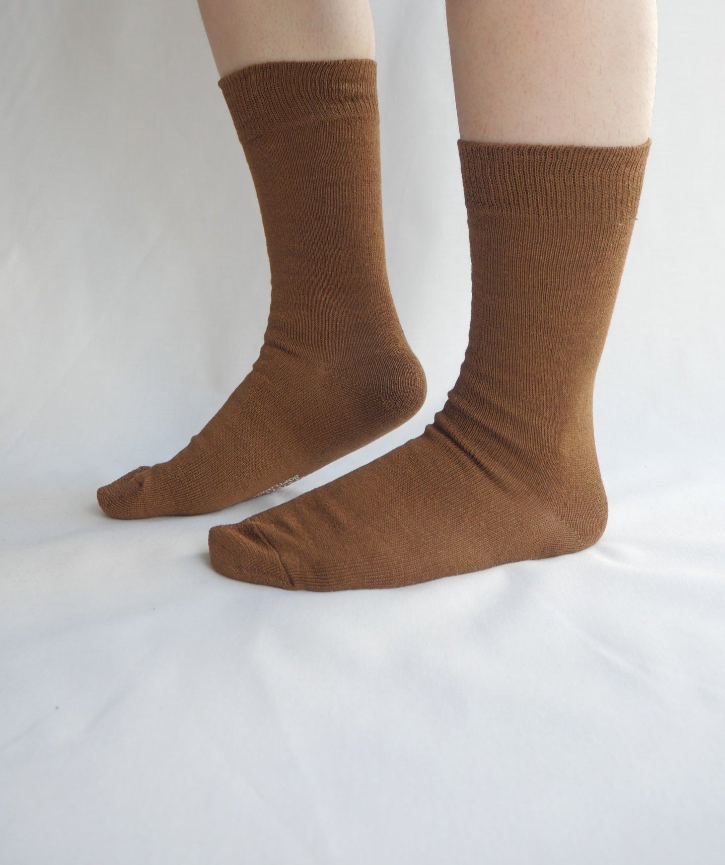 MAMORI Soft Linen Socks M Heavyweight 40/2 Crew Type