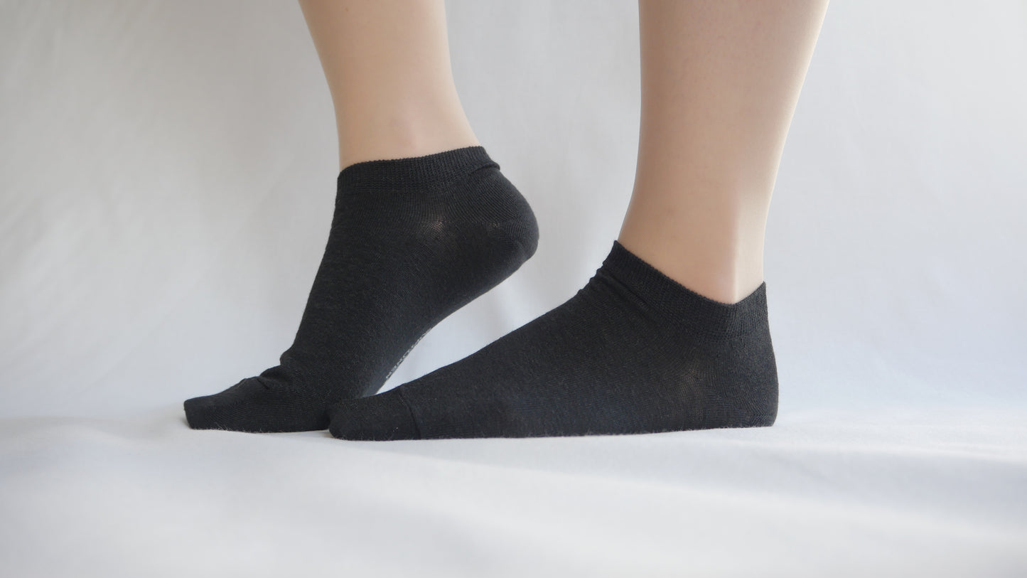 MAMORI Soft Linen Socks F Lightweight 80/1 Low-cut socks