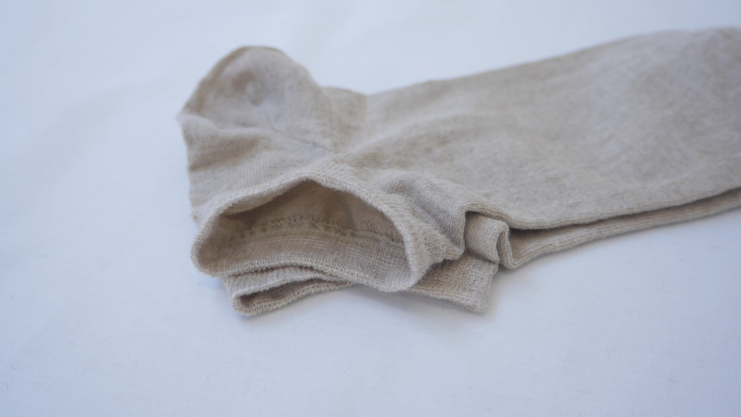 MAMORI Soft Linen Socks M Lightweight 80/1 Low-cut socks