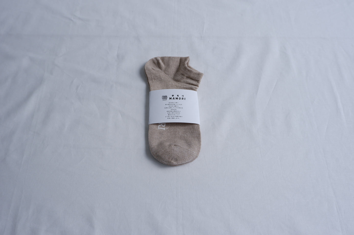 MAMORI Soft Linen Socks M Midweight 60/2 Low-cut socks