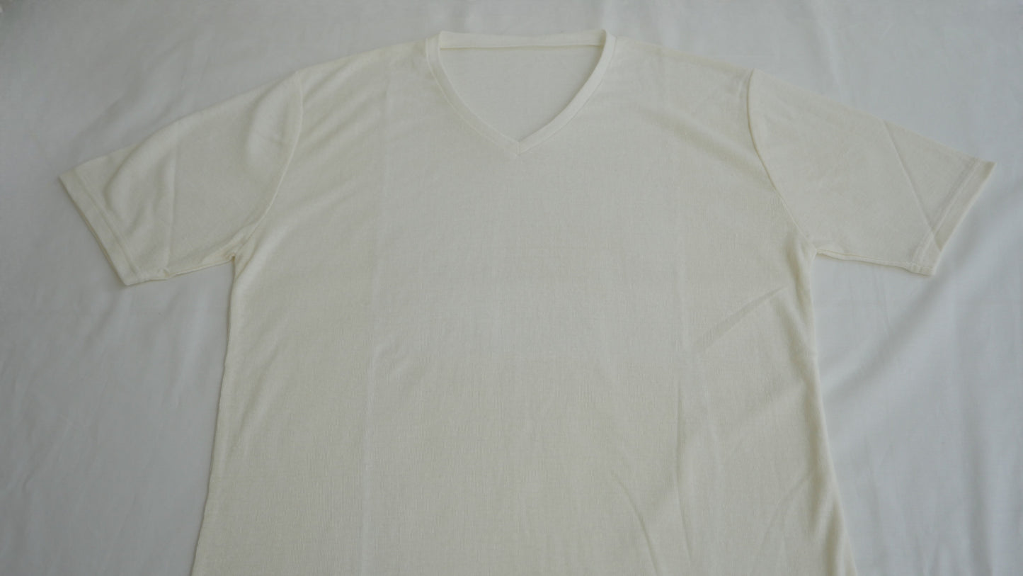MAMORI　リネン　Tシャツ