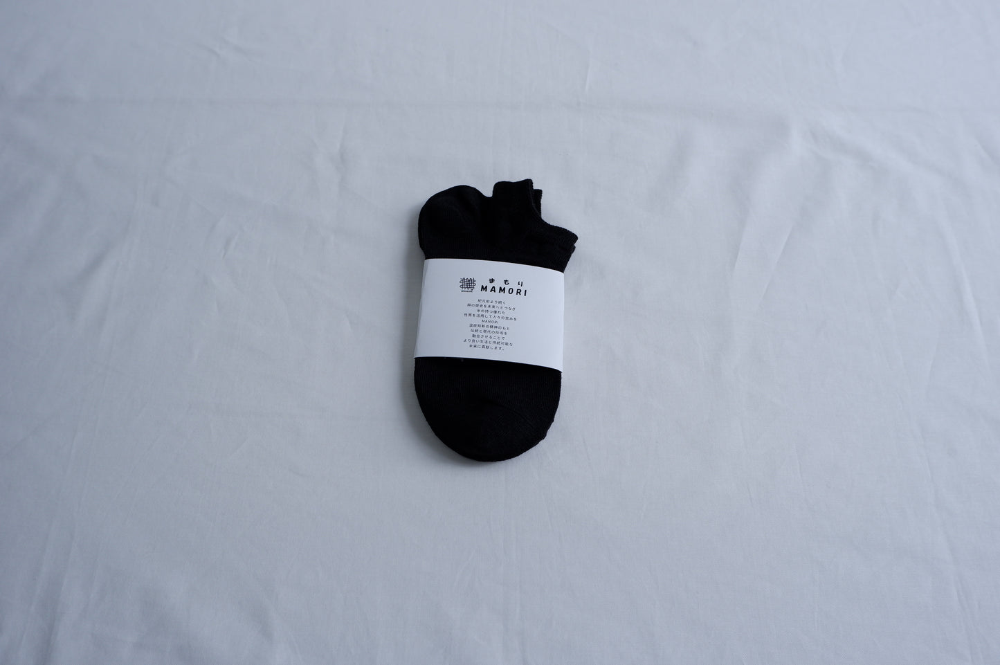 MAMORI Soft Linen Socks F　60/2　 Low-cut socks