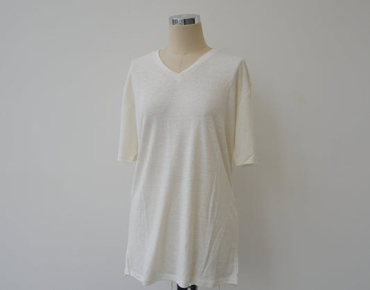 MAMORI　リネン　Tシャツ