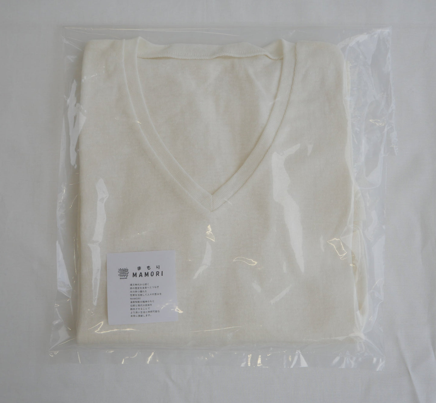 MAMORI　リネン　Tシャツ