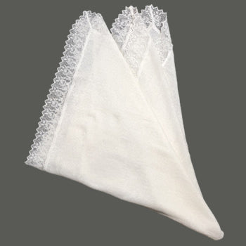 MAMORI linen embroidered lace fabric